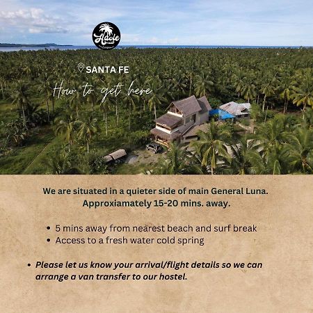 Haole Surf Hostel General Luna  Kültér fotó